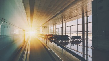 Travelator Barcelona Havaalanı