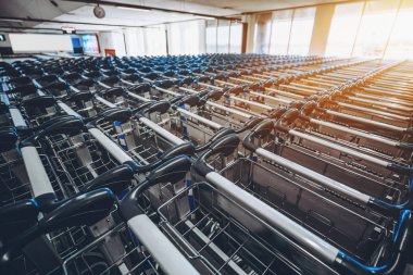 Maldivler Havaalanı terminal bagaj arabaları