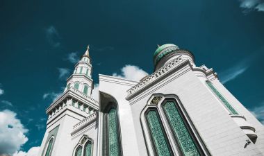 Moskova'da büyük katedral cami