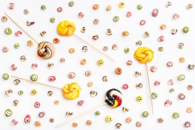 şeker lolipoplar desenle