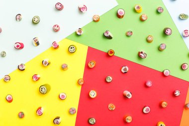 şeker lolipoplar desenle