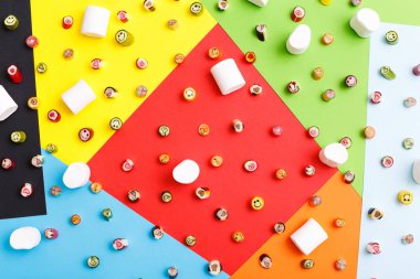 şeker lolipoplar desenle