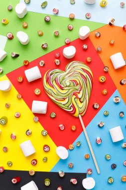 şeker lolipoplar desenle