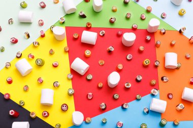 şeker lolipoplar desenle