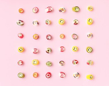 şeker lolipoplar desenle