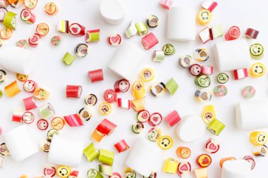 şeker lolipoplar desenle