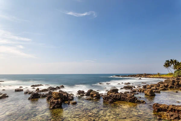 Landskap med tropisk strand — Stockfoto