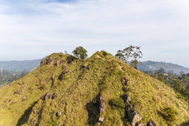 sri Lanka dağ manzarası.