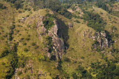 sri Lanka dağ manzarası.