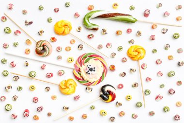 şeker lolipoplar desenle