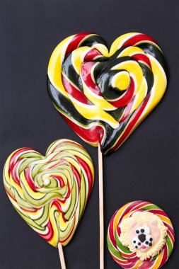 Sevgililer günü için lolipop