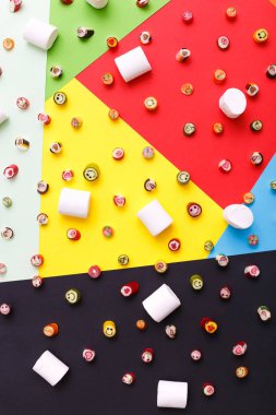 şeker lolipoplar desenle