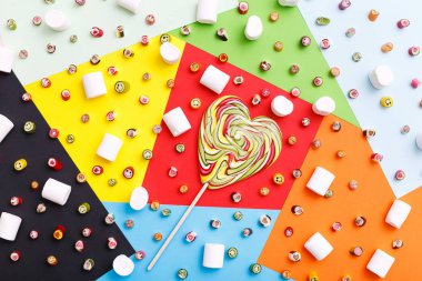 şeker lolipoplar desenle