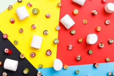 şeker lolipoplar desenle