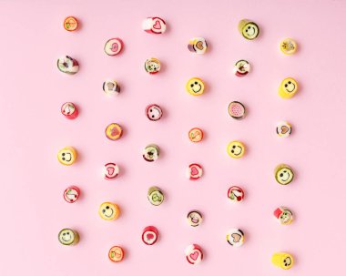 şeker lolipoplar desenle