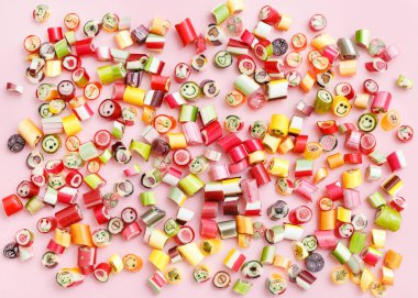 şeker lolipoplar desenle