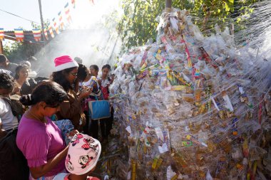 Hacılar kutsal dağ tırmanma iz