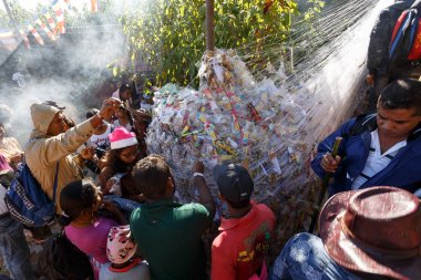 Hacılar kutsal dağ tırmanma iz