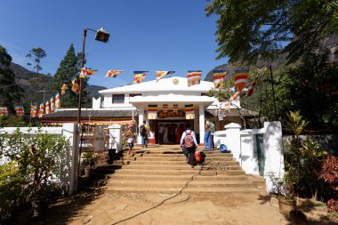 Hacılar kutsal dağ tırmanma iz