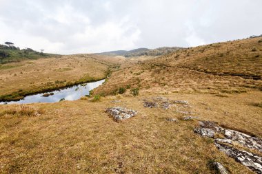 Tropikal dağlarda manzara