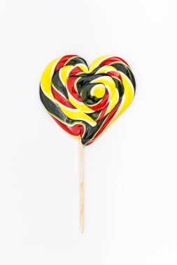 Beyaz arkaplanda lolipop