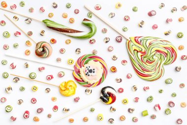 şeker lolipoplar desenle