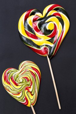 Sevgililer günü için lolipop