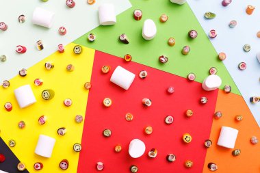 şeker lolipoplar desenle