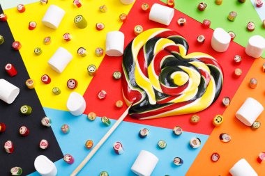 şeker lolipoplar desenle