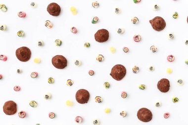 şeker lolipoplar desenle