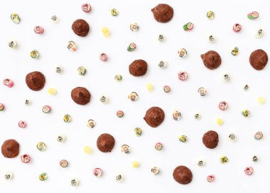 şeker lolipoplar desenle