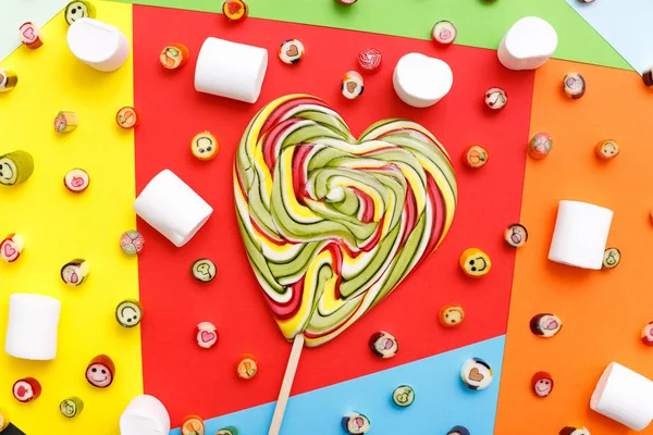 şeker lolipoplar desenle