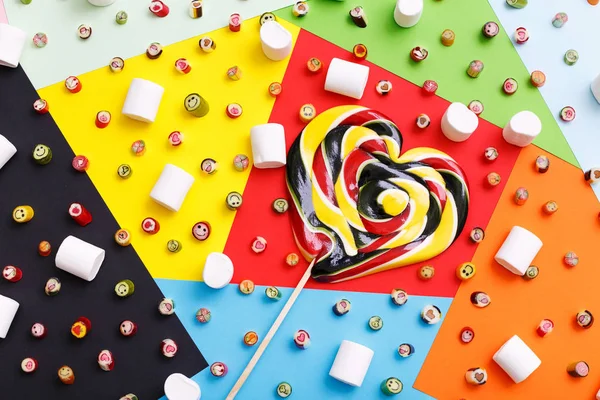 şeker lolipoplar desenle