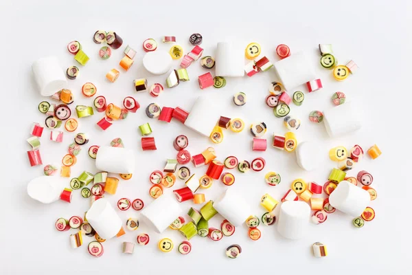 Candy minta nyalókák — Stock Fotó