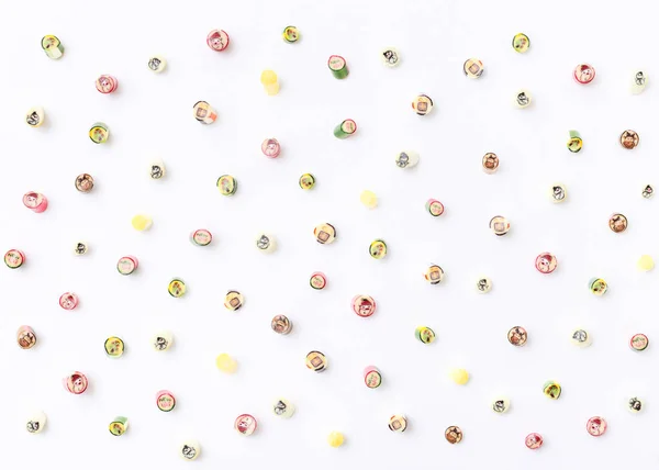 Modèle de bonbons avec sucettes — Photo