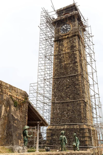 Часовая башня в форте Галле — стоковое фото
