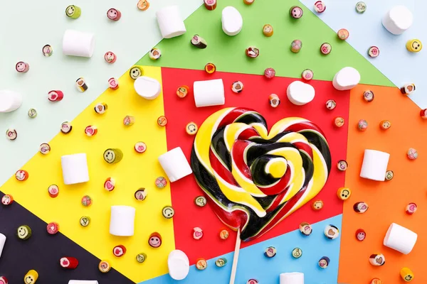 şeker lolipoplar desenle