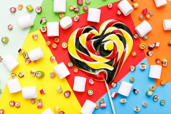 şeker lolipoplar desenle