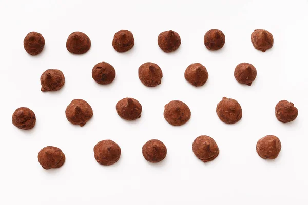 Patrón con dulces de chocolate — Foto de Stock