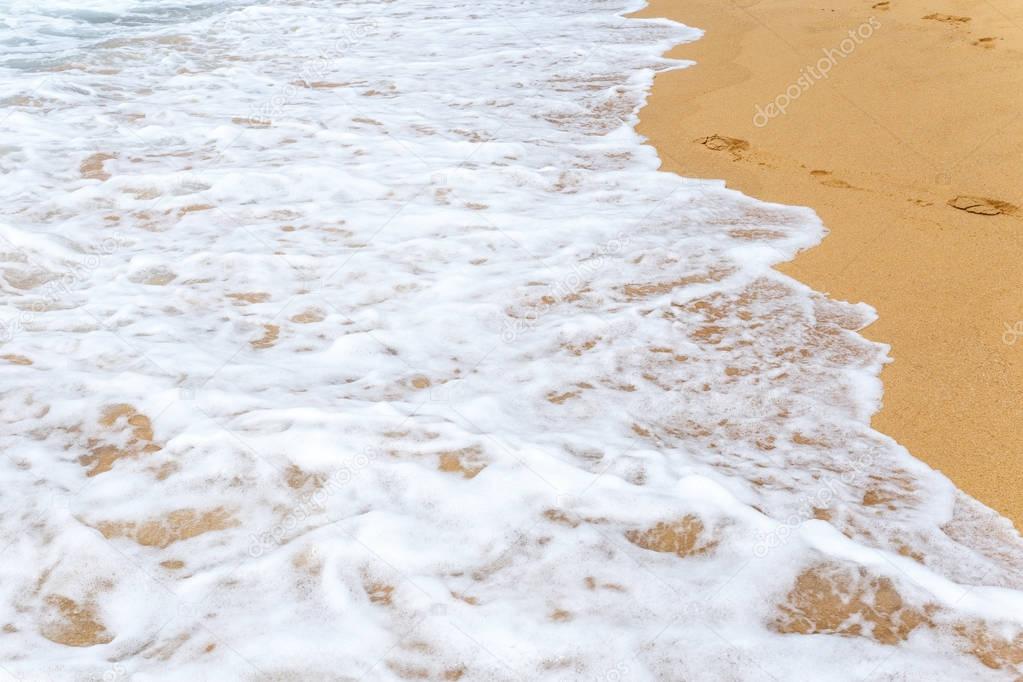 landscape with tropical beach