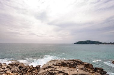 tropikal plaj manzara