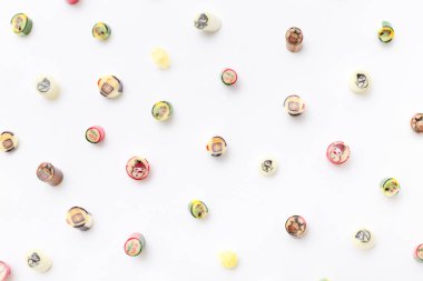 Mantar ve meyve lolipop