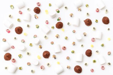 Mantar ve meyve lolipop