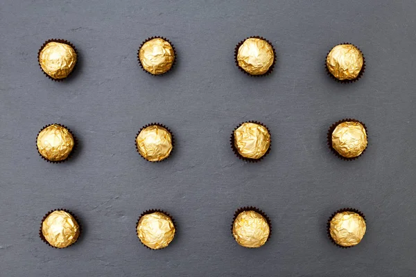 Patrón con dulces de chocolate — Foto de Stock