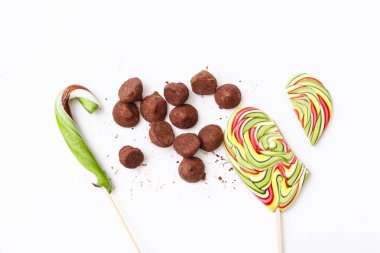 mantar ve renk lolipop