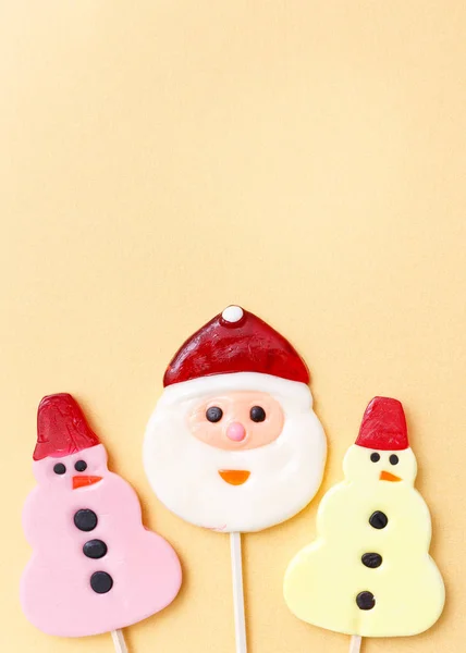 Lutscher Süßigkeiten für das neue Jahr — Stockfoto