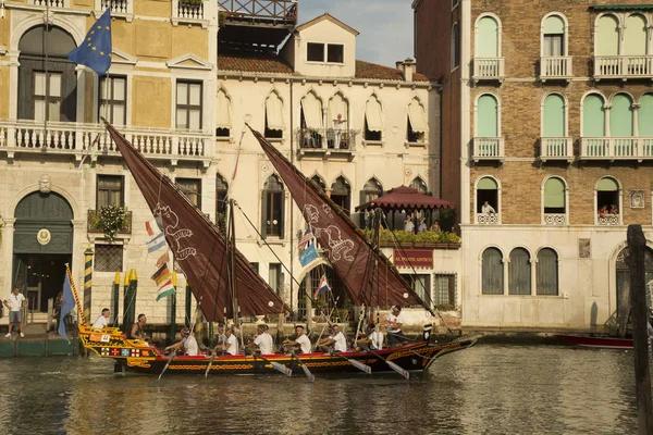 Venice Historical Regatta (Regata Storica)). — стокове фото