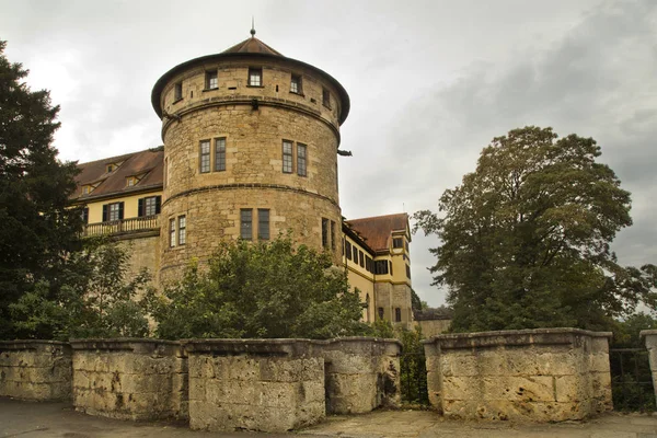 Древний замок в городе Тубинген . — стоковое фото