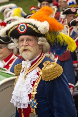  Oktoberfest Münih'te. Şehir Merkezi aracılığıyla Mart.
