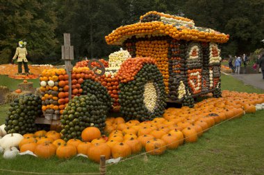  Ludwigsb şehir parkının bir kabak yapılmış resimler